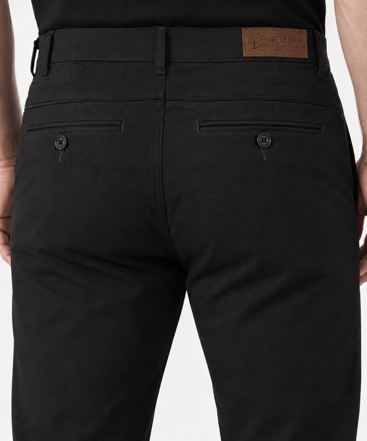 Pantalón Chino Slim Fit para Hombre en Algodón Stretch