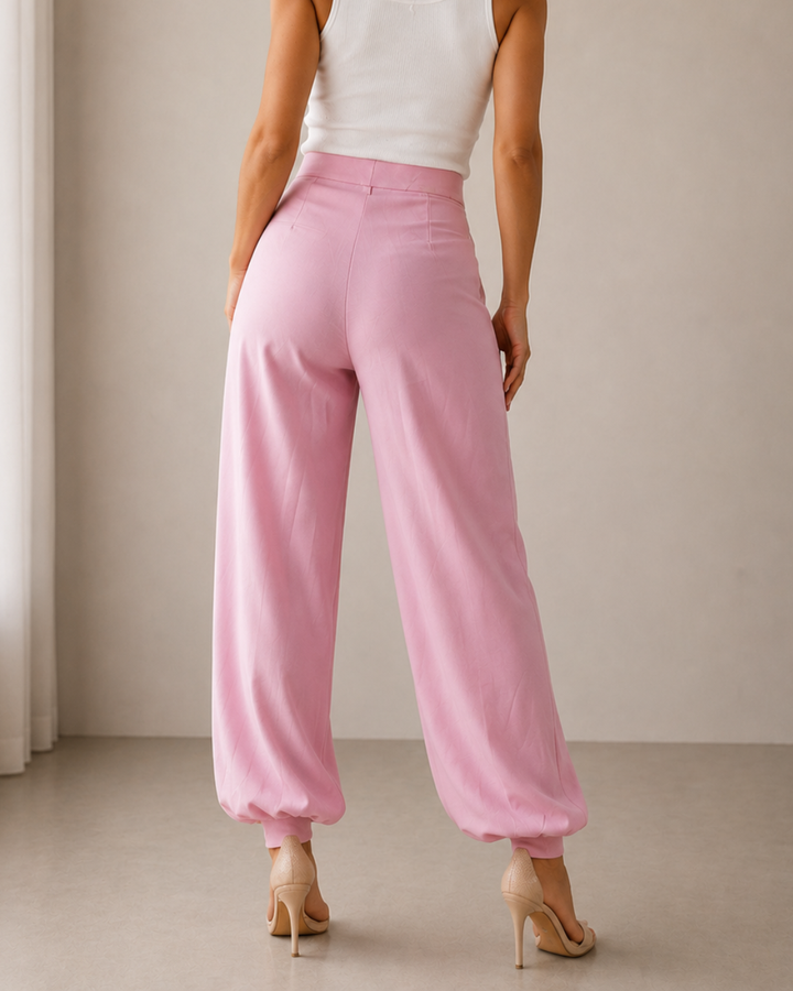 Pantalón Dama Balloon Milano Café