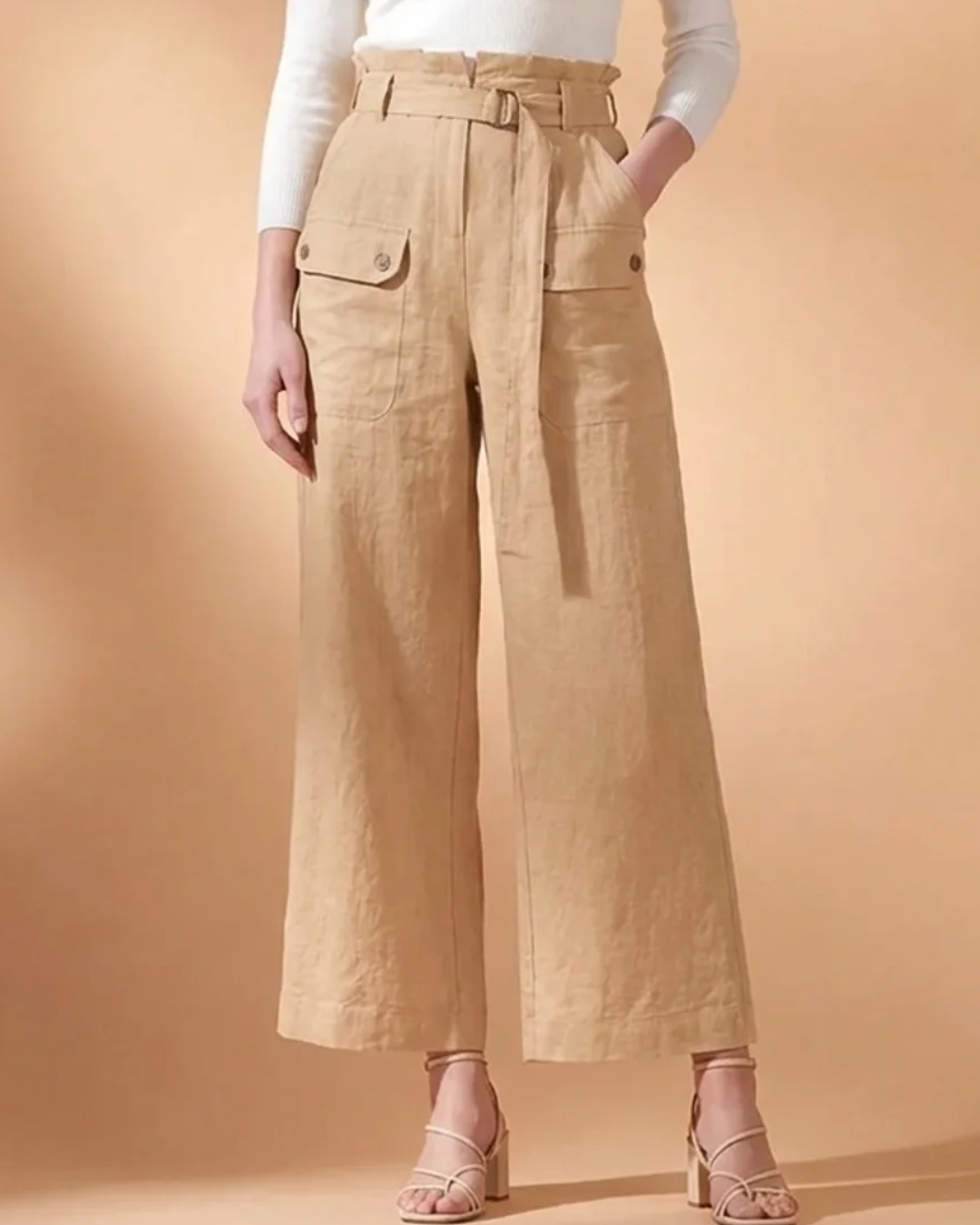 Pantalón Paperbag Sahara