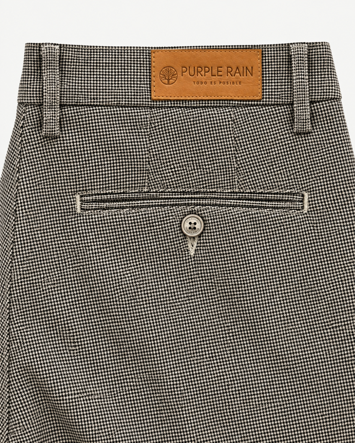 Pantalón Drill Hombre con Microtextura