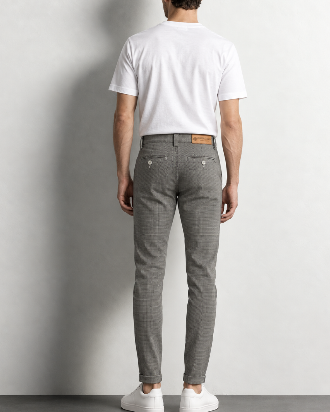 Pantalón Drill Hombre con Microtextura