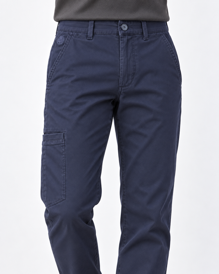 Pantalón  Drill Slim Fit Hombre - Purple Rain