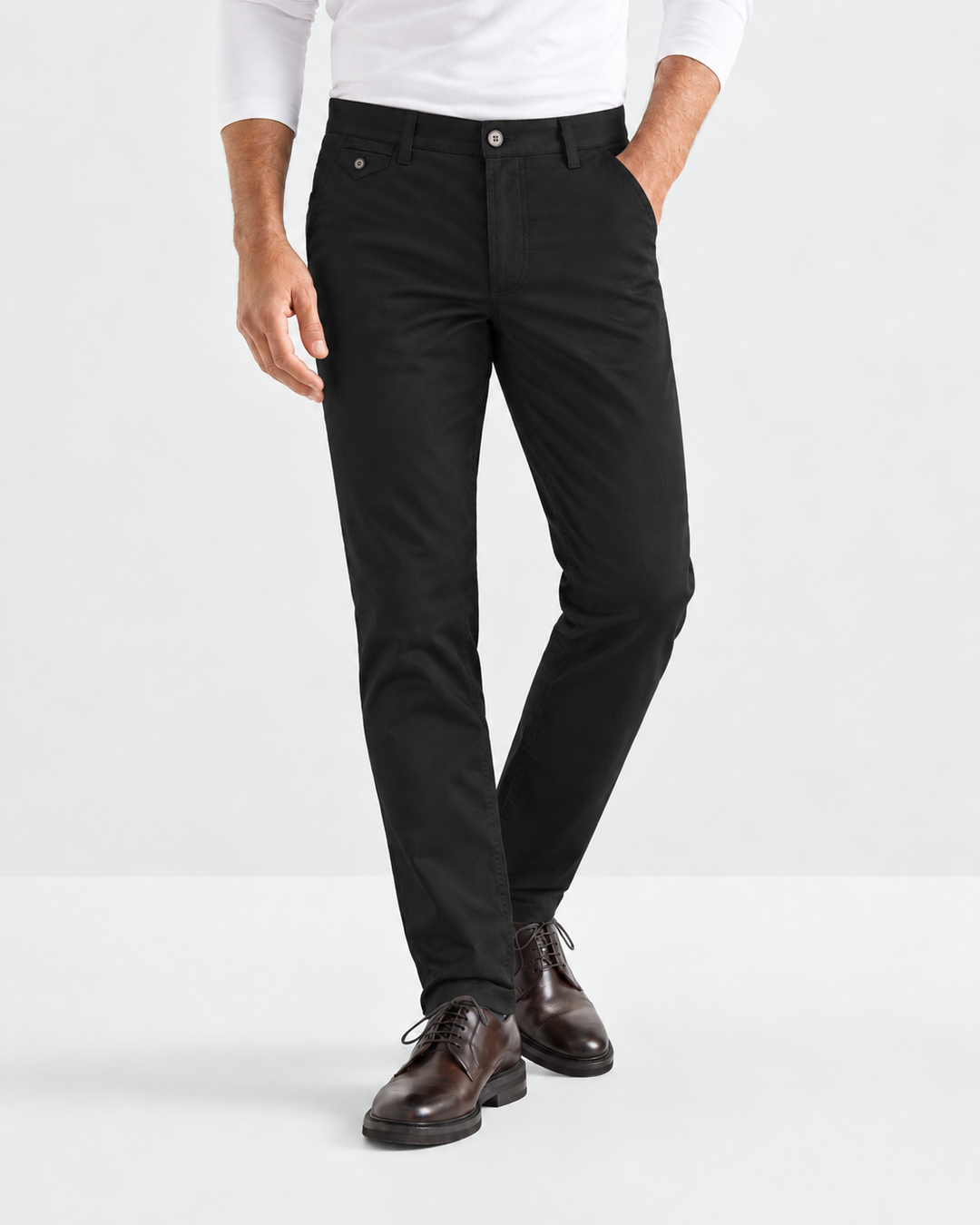 Pantalón Hombre Chino Skinny (Algodón Premium) - Purple Rain
