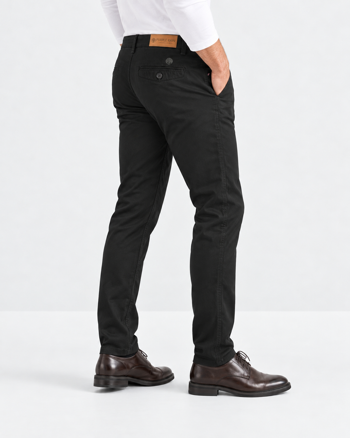 Pantalón Hombre Chino Skinny (Algodón Premium) - Purple Rain