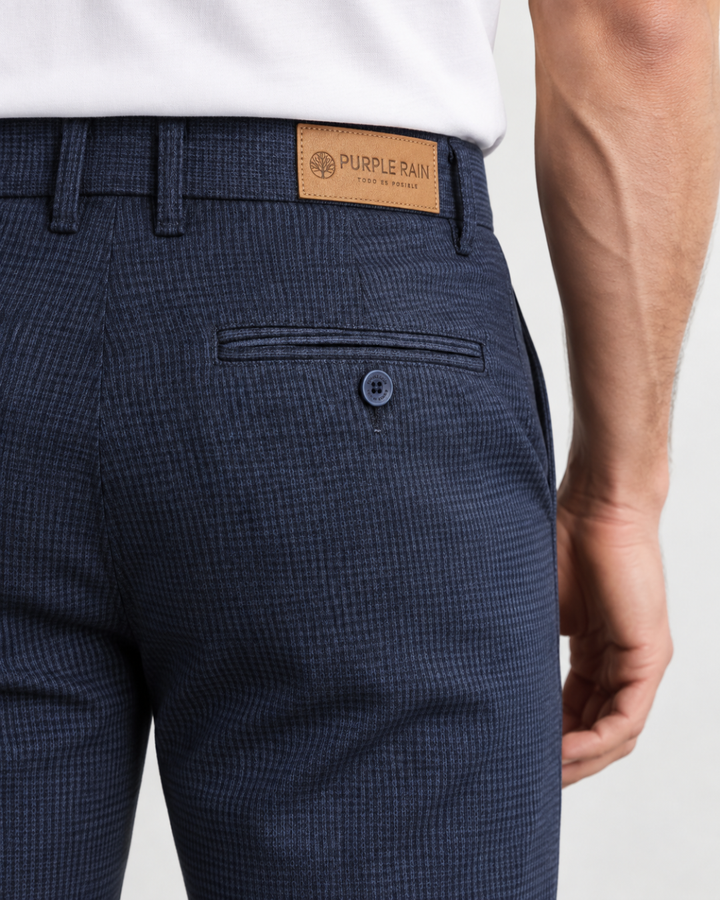 Pantalón Drill Hombre Strech con Microtextura