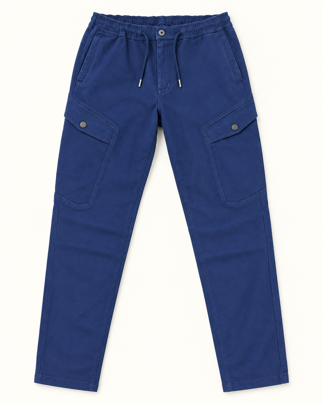 Pantalón Jogger Cargo Slim Fit para Hombre en Algodón Texturizado