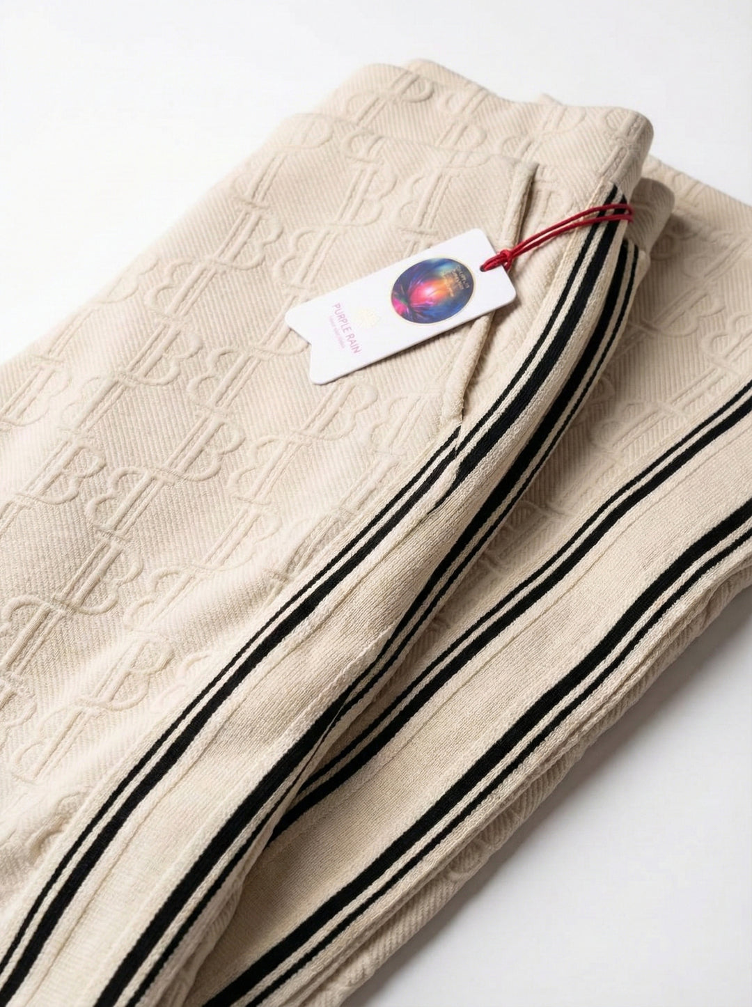 Pantalon Tela burda Grueso grabado Elite - Purple Rain