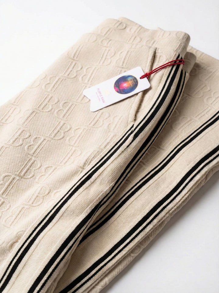 Pantalon Tela burda Grueso grabado Elite - Purple Rain