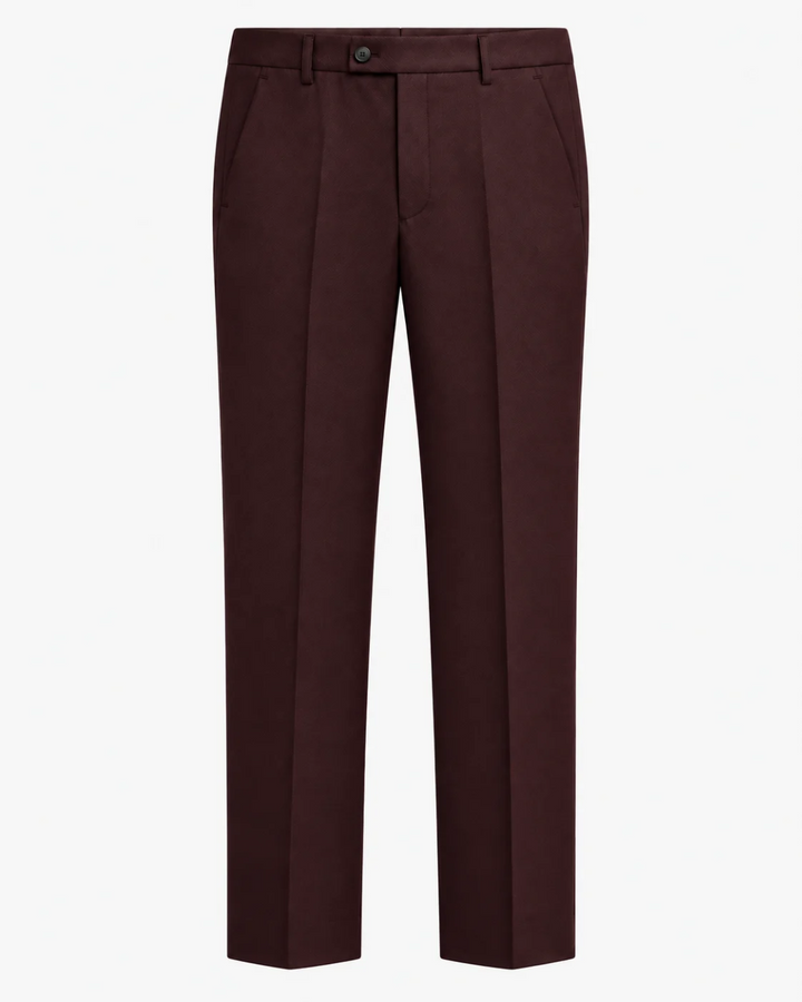 Pantalón Sastre Borgoña Texturizado – Slim