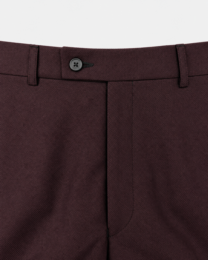 Pantalón Sastre Borgoña Texturizado – Slim