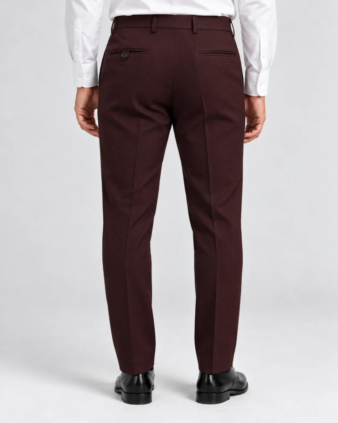 Pantalón Sastre Borgoña Texturizado – Slim