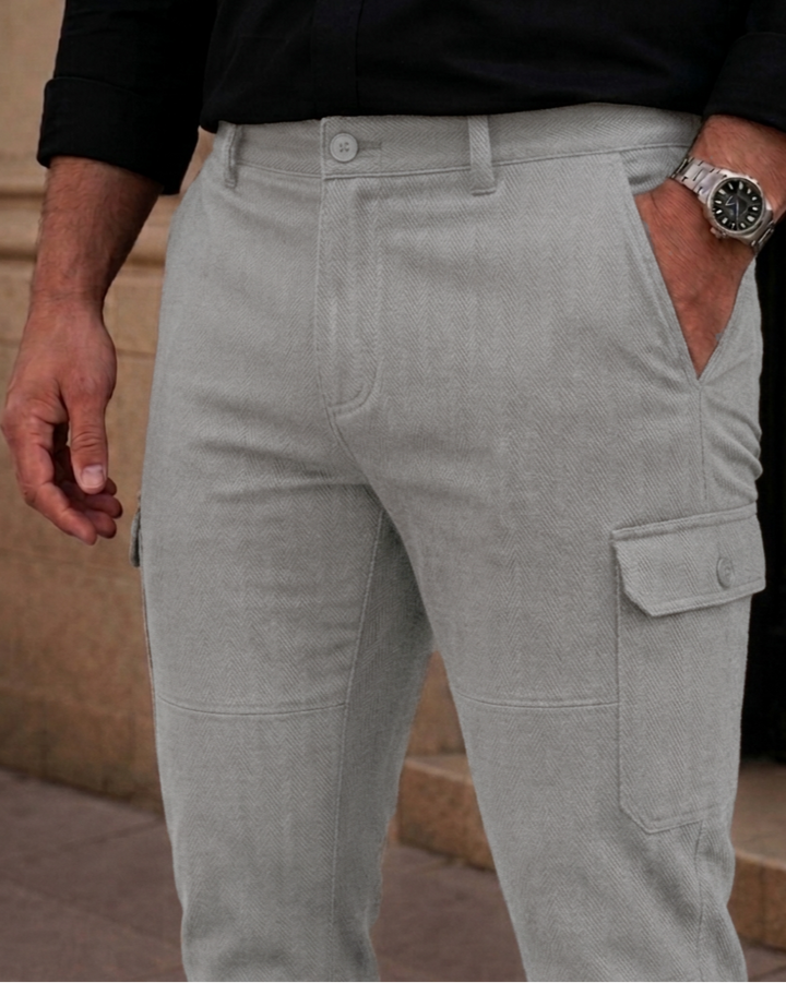 Pantalón Cargo Ajustado - Purple Rain