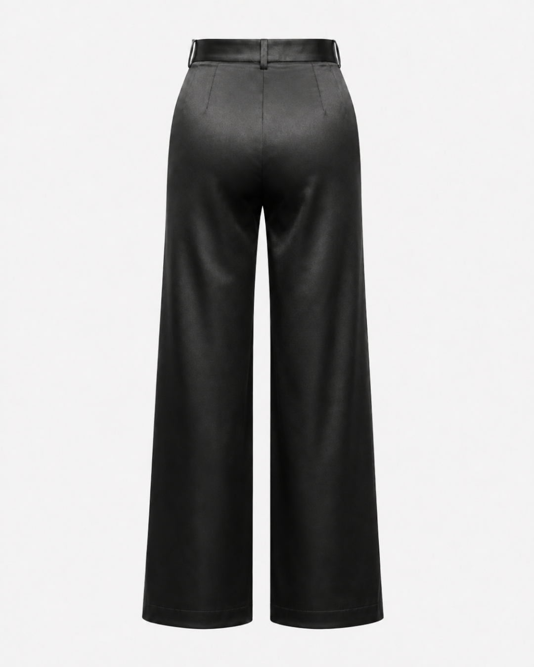 Pantalón Satinado Mujer Tiro Alto Bota Ancha Verona