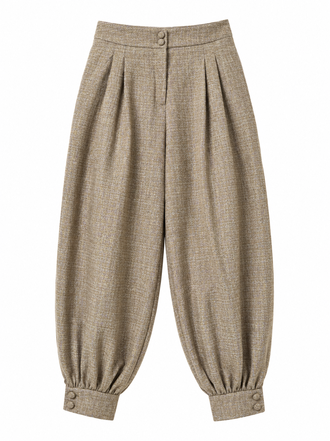 Pantalón Dama Balloon Texturizado Sastre