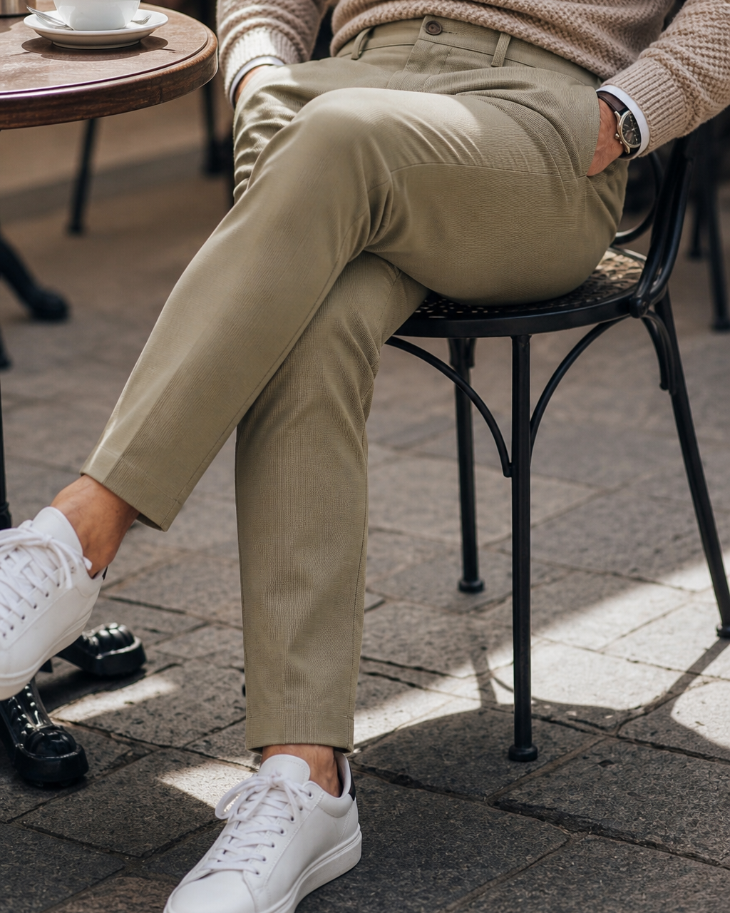 Drill, excelente horma, alta durabilidad, versatilidad de estilos, atemporal, formal, pantalón skinny, diseño minimalista, ajuste cómodo y durable, alta resistencia.