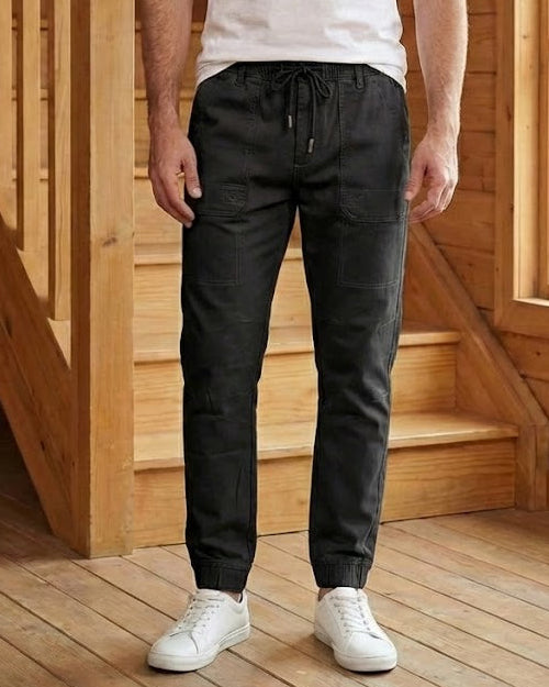 The "Tech-Weave" Jogger - Purple Rain