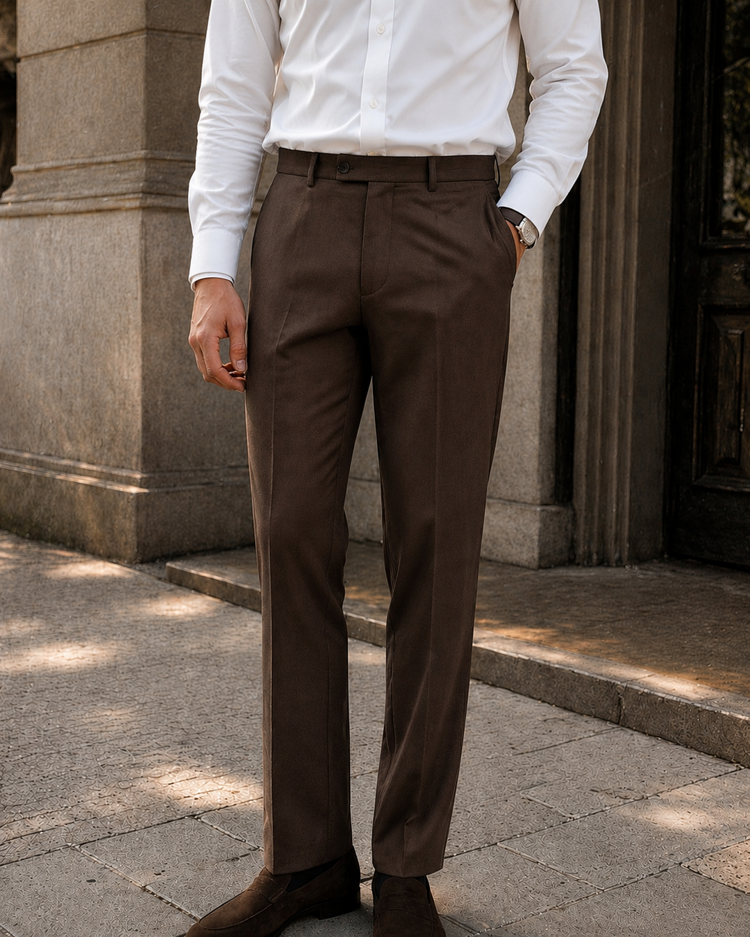 Pantalon sastrero hombre