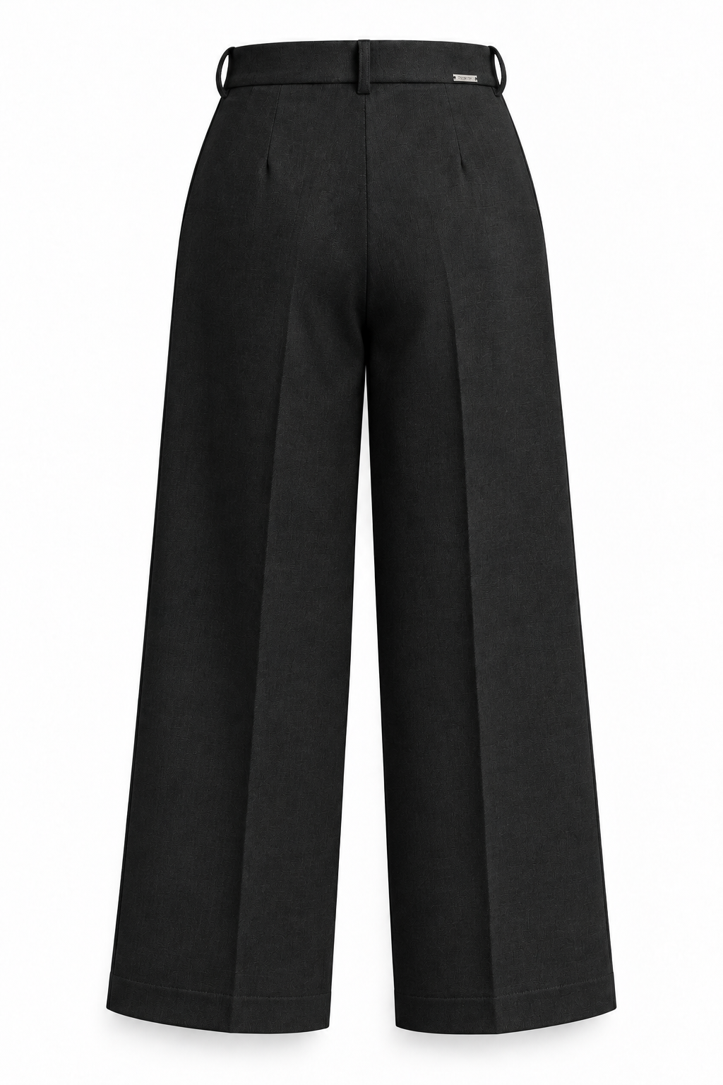 Pantalón Sastre para Mujer de Tiro Alto con Botones Forrados
