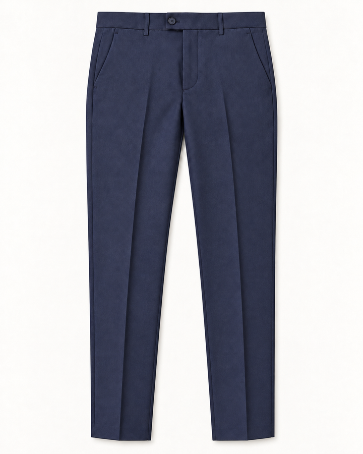 Pantalón Sastre Hombre Azul Marino