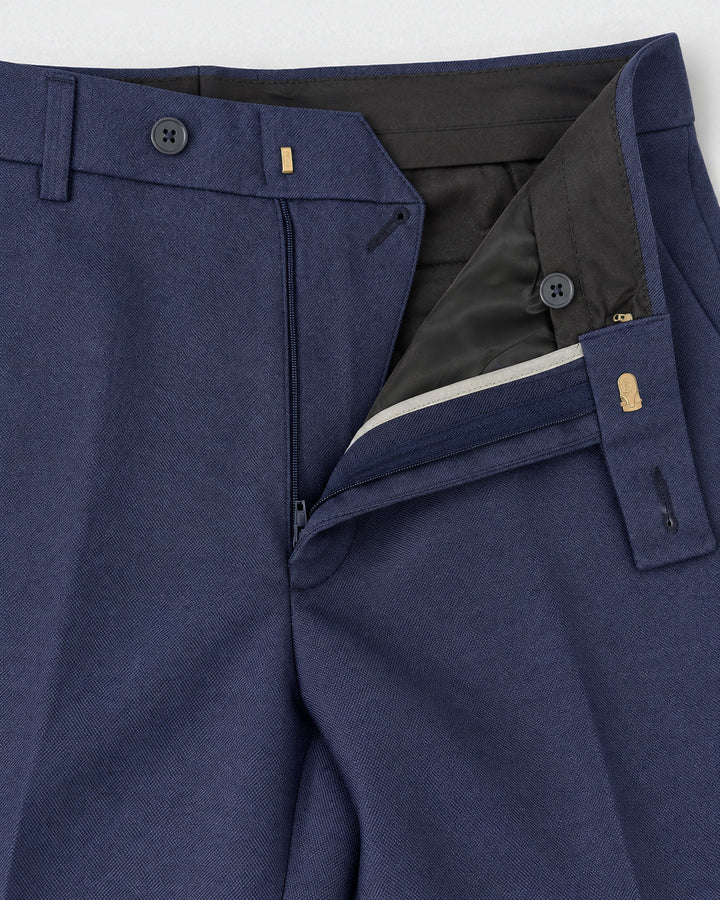 Pantalón Sastre Hombre Azul Marino
