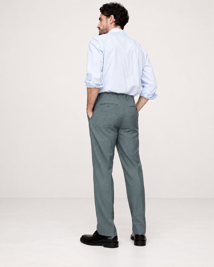 Traje Hombre Premium Texturizado petróleo grisáceo