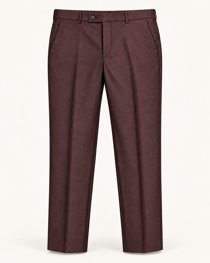 Traje Hombre Premium vino jaspeado