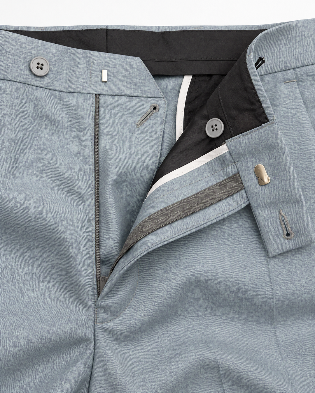 Pantalón Sastre Gris Azulado para Hombre