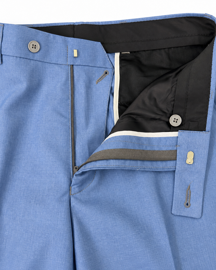 Pantalón Sastre Azul Claro para Hombre