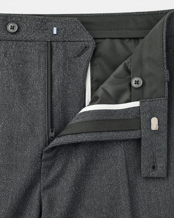 Pantalón tipo paño Sastrero Hombre Recto Gris carbón