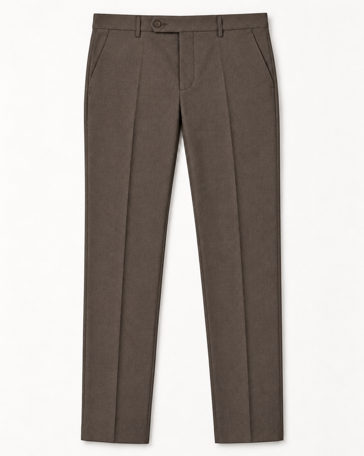 Pantalón Sastre Café Topo para Hombre