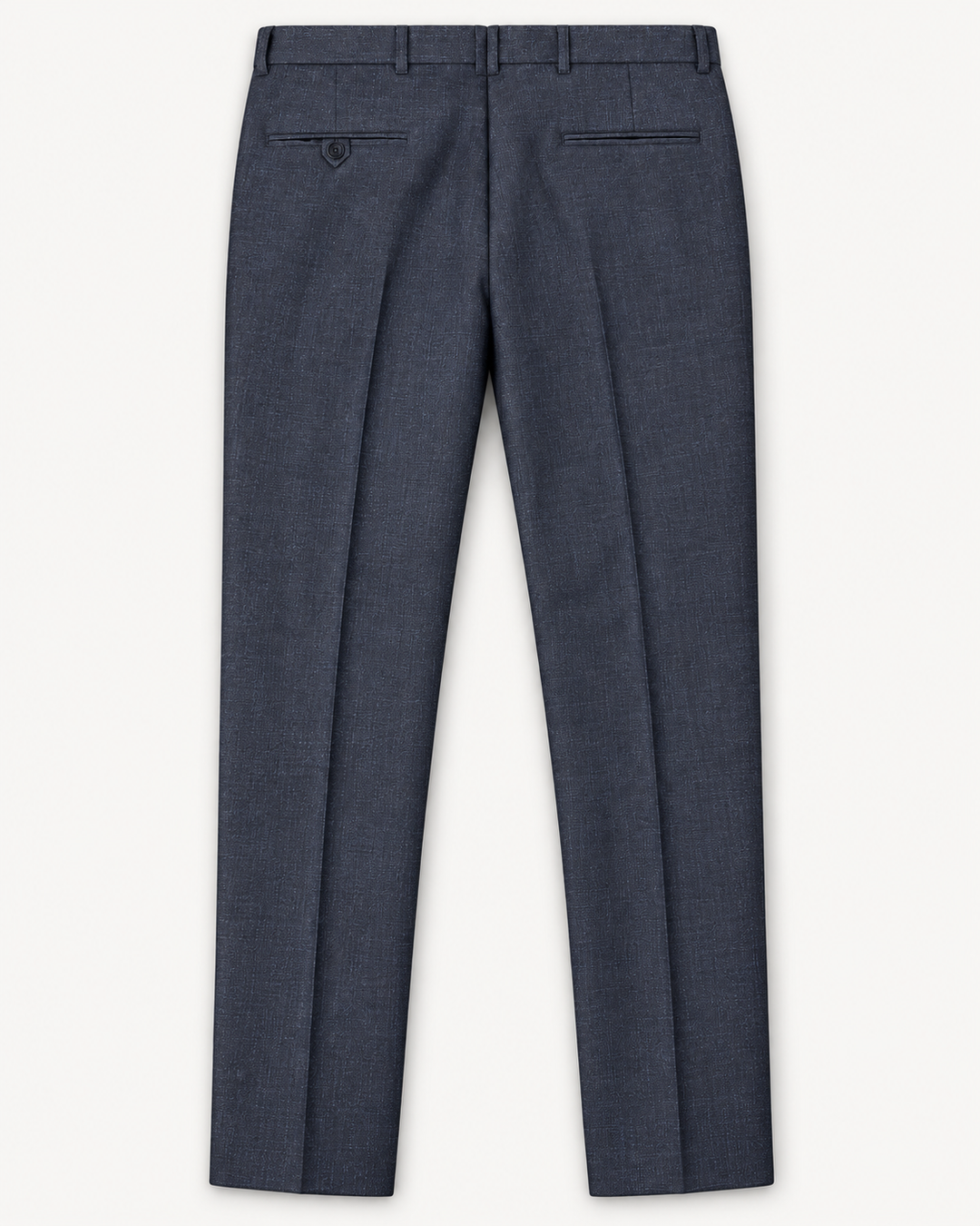 Pantalón Sastre Gris Azulado Texturizado