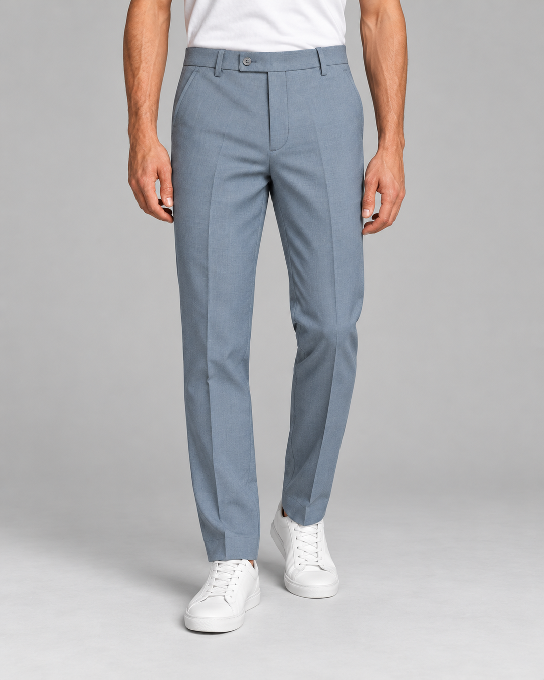 Pantalón Sastre Gris Azulado para Hombre