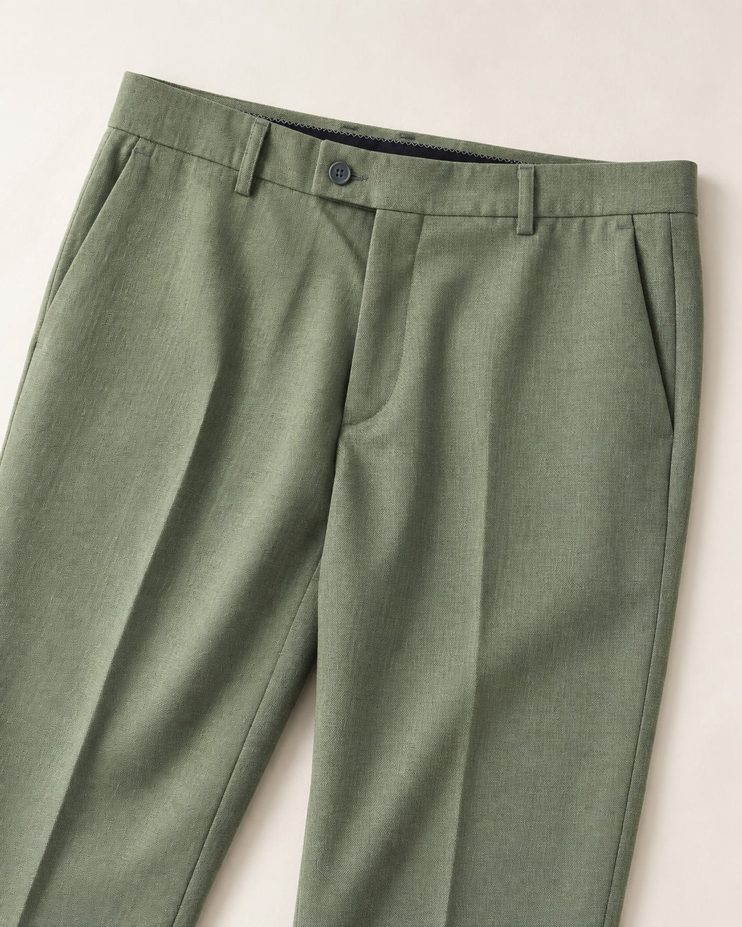 Traje para Hombre Slim Fit Tipo Paño con Coderas Verde Selva