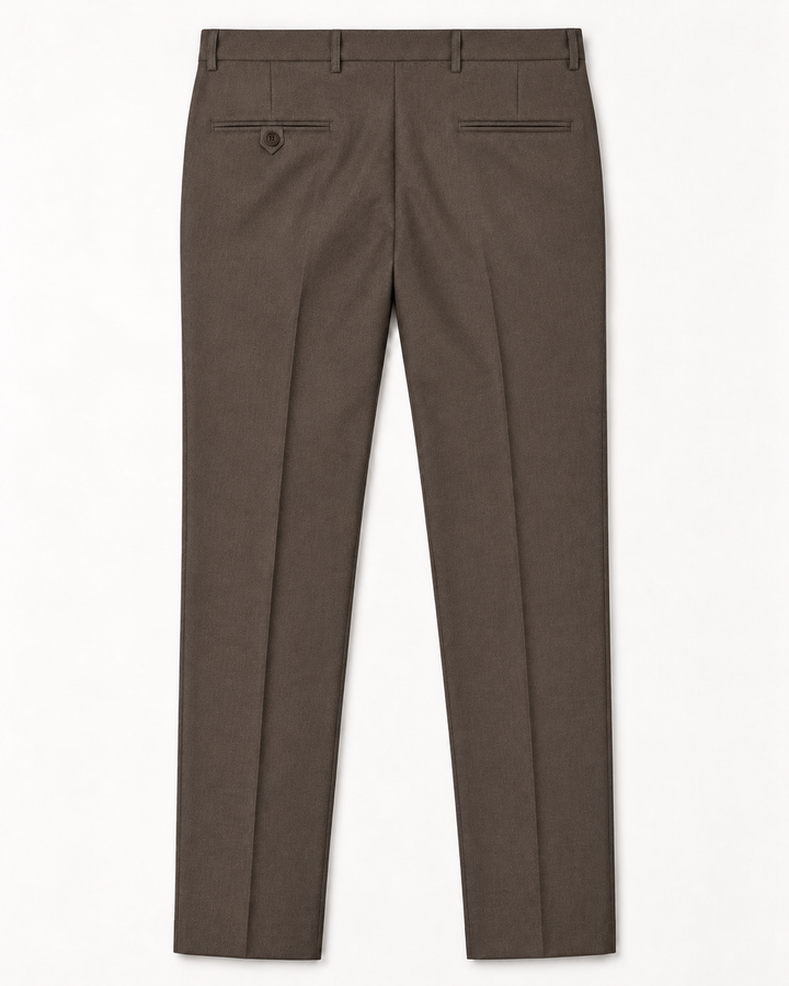 Pantalón Sastre Café Topo para Hombre