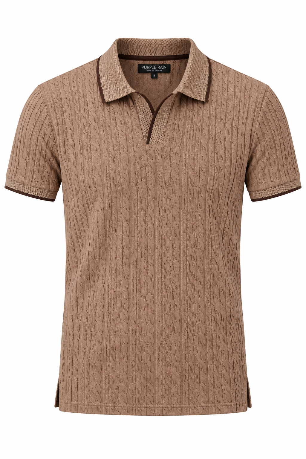 Polo hombre tejida Mónaco