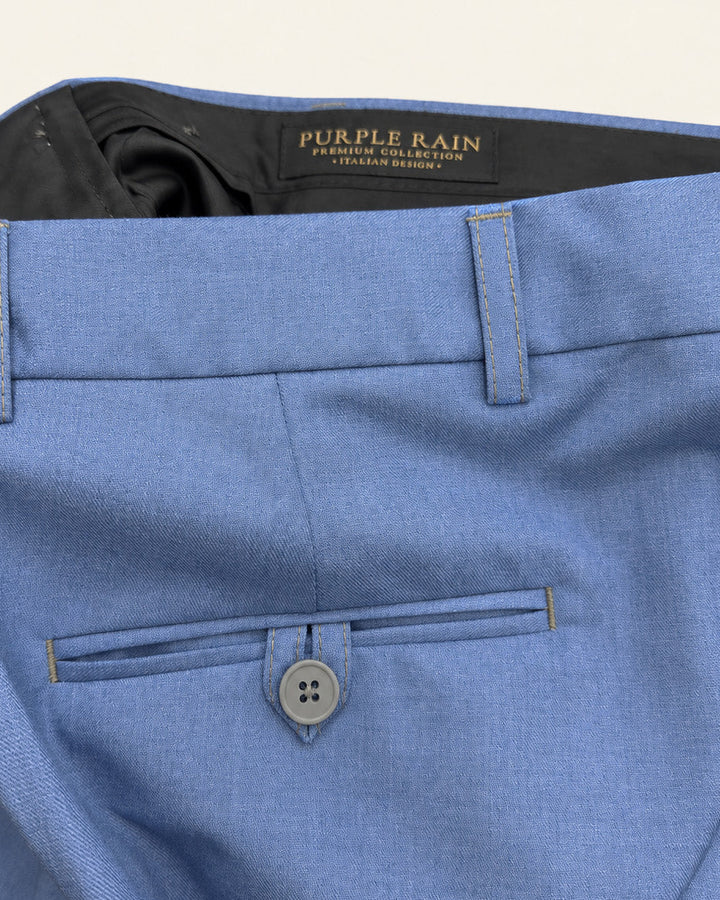 Pantalón Sastre Azul Claro para Hombre