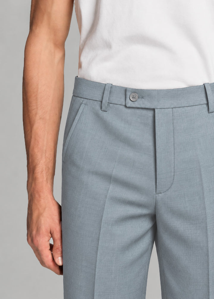 Pantalón Sastre Gris Azulado para Hombre