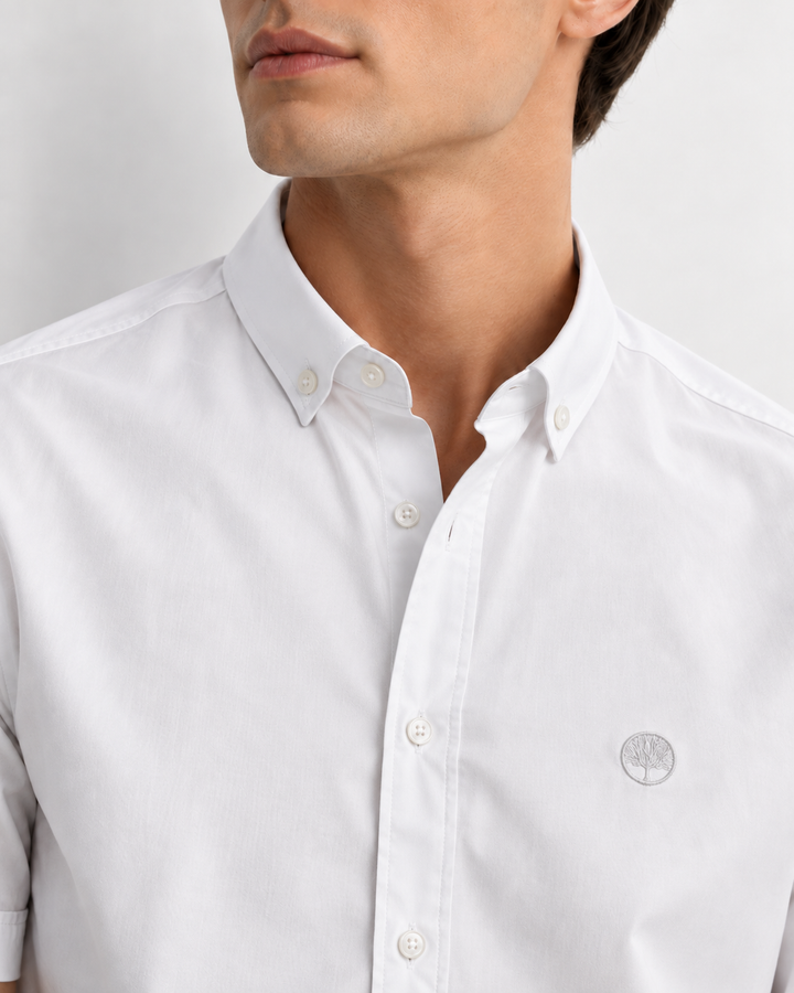 Camisa Hombre Manga Corta Tela Fría  de alta calidad