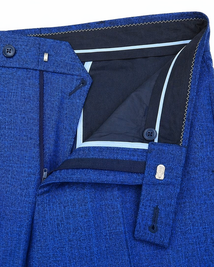 Pantalón Sastre Azul Texturizado - Purple Rain