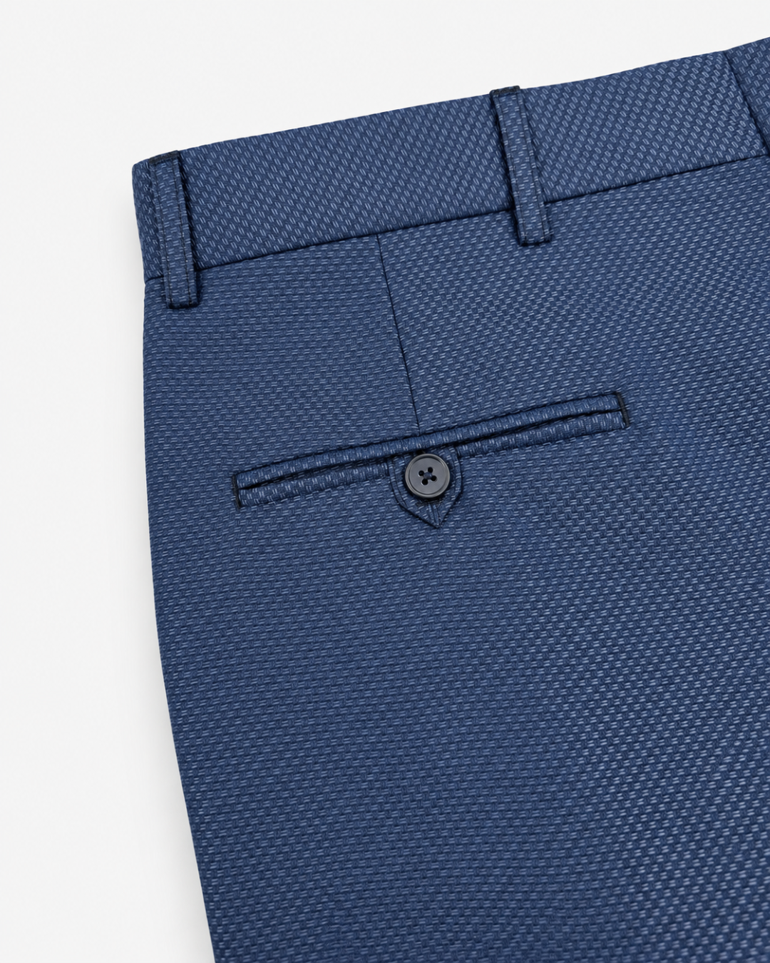 Traje Hombre Premium Azul Texturizado