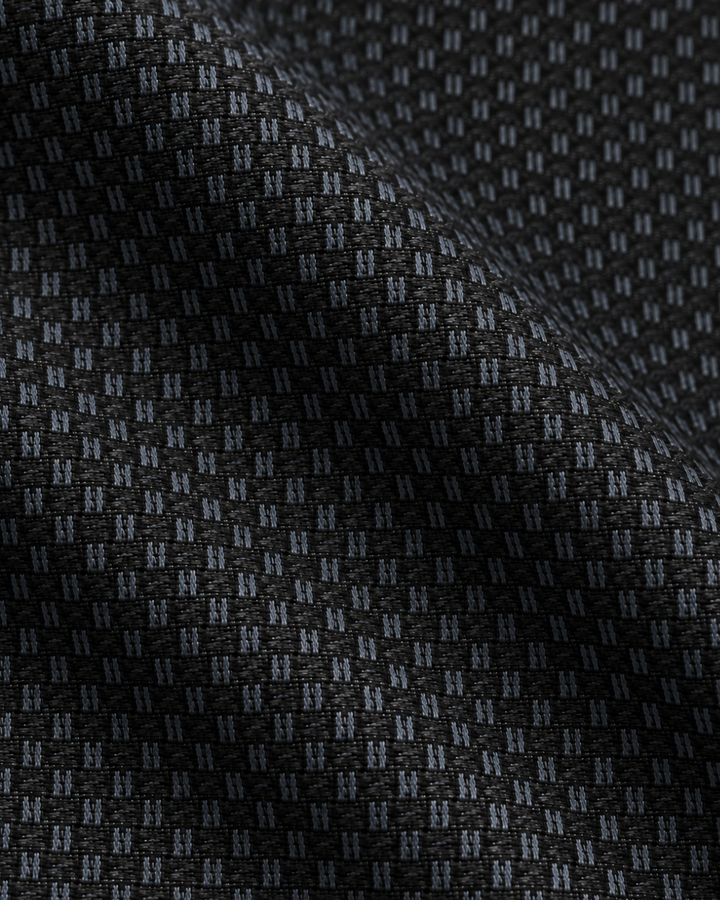 Traje Hombre Premium Negro Texturizado
