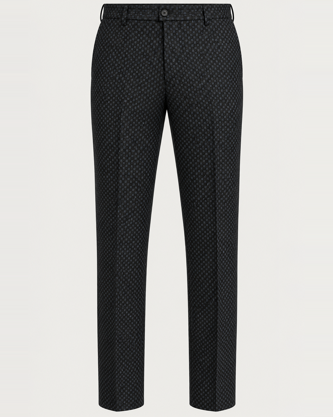 Traje Hombre Premium Negro Texturizado