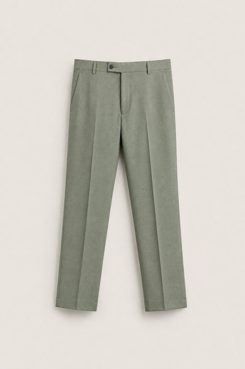 Traje Hombre  Slim Fit Tipo Paño con Coderas. | Verde Seco