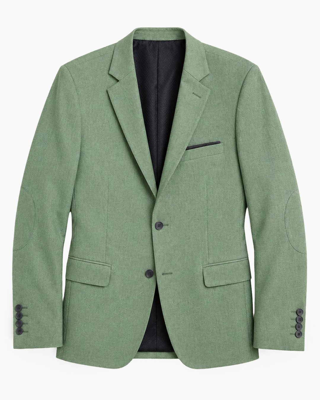 BLAZER HOMBRE TIPO PAÑO  Verde Selva