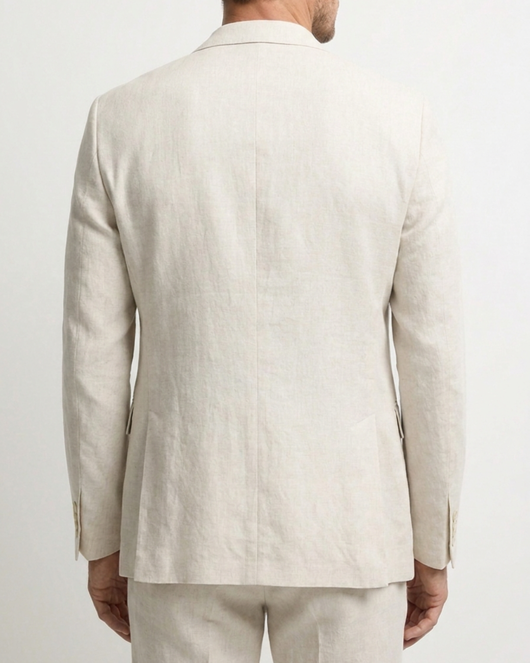 Traje Hombre Slim Fit en  Lino | Firenze Crudo