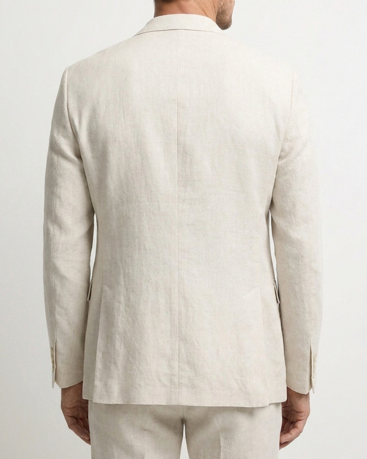 Traje Hombre Slim Fit en  Lino | Firenze Crudo