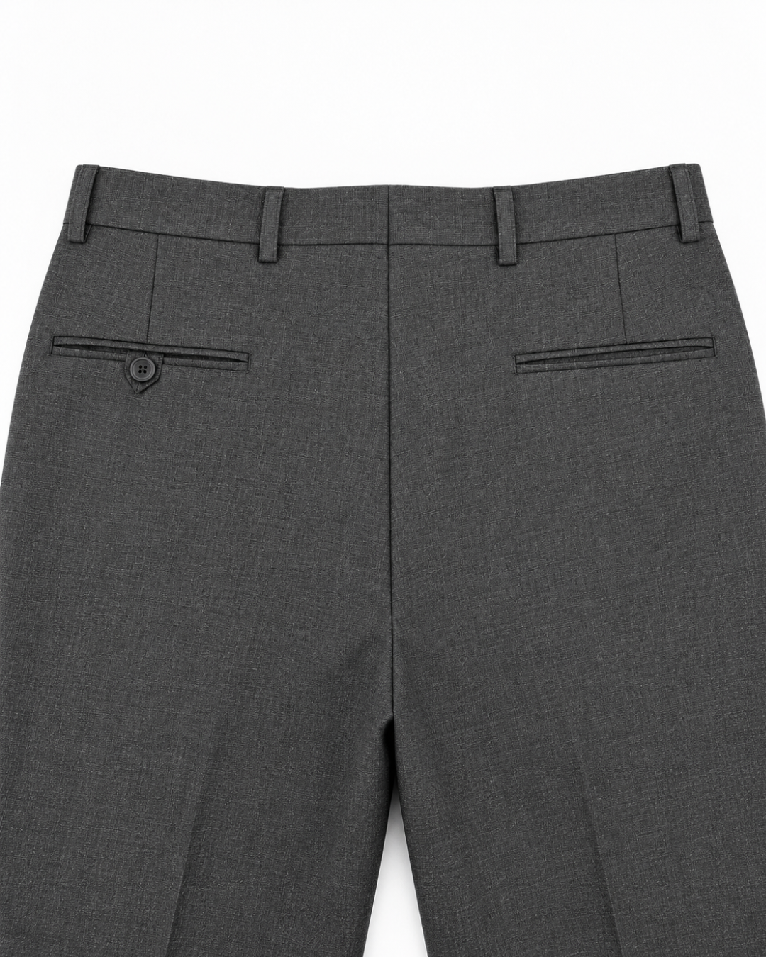 Traje Hombre Élite Tipo Paño Gris Oscuro Plata Texturizado