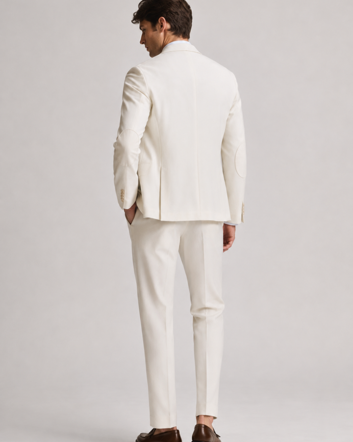 Traje hombre Sastrero tipo paño Milano Bellagio -crudo