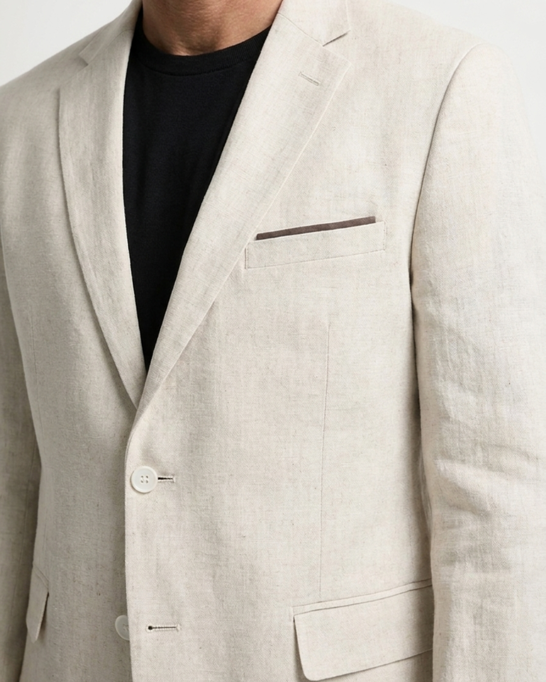 Traje Hombre Slim Fit en  Lino | Firenze Crudo