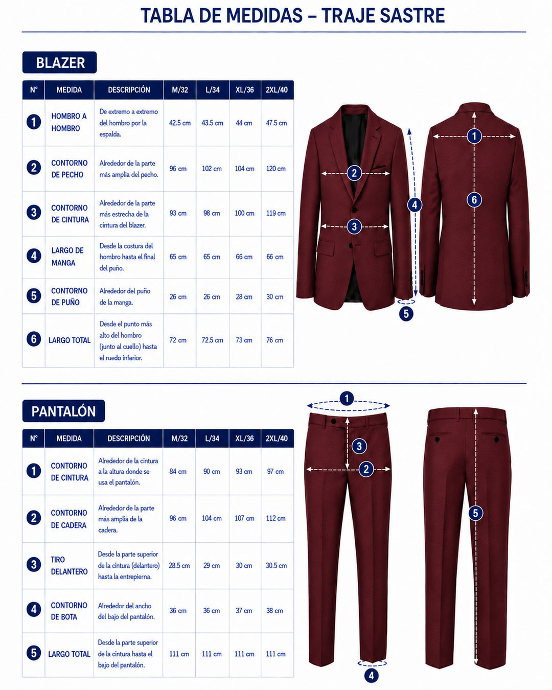 Traje Hombre Premium Ciruela Texturizado sin coderas